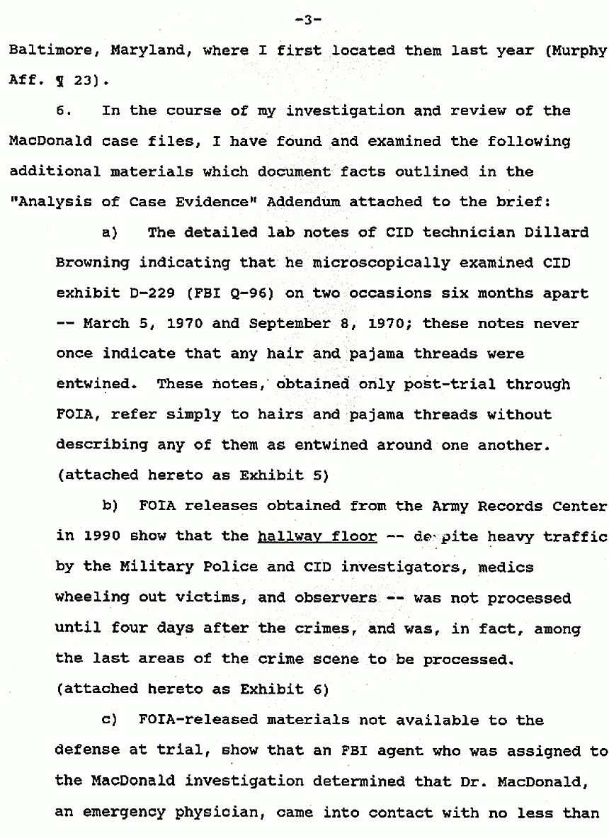 May 13, 1991: Affidavit #2 of John Murphy p. 3 of 4