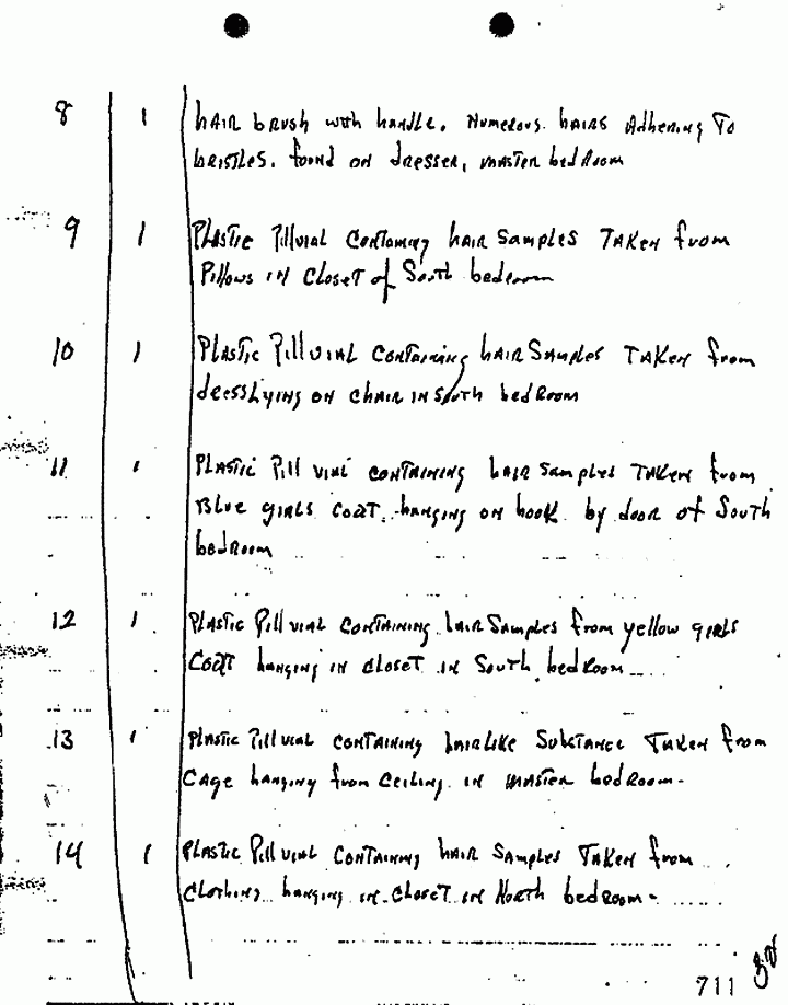 February 25, 1970: Notes of Craig Chamberlain (CID) re: Evidence received from William Ivory (CID), p. 2 of 3