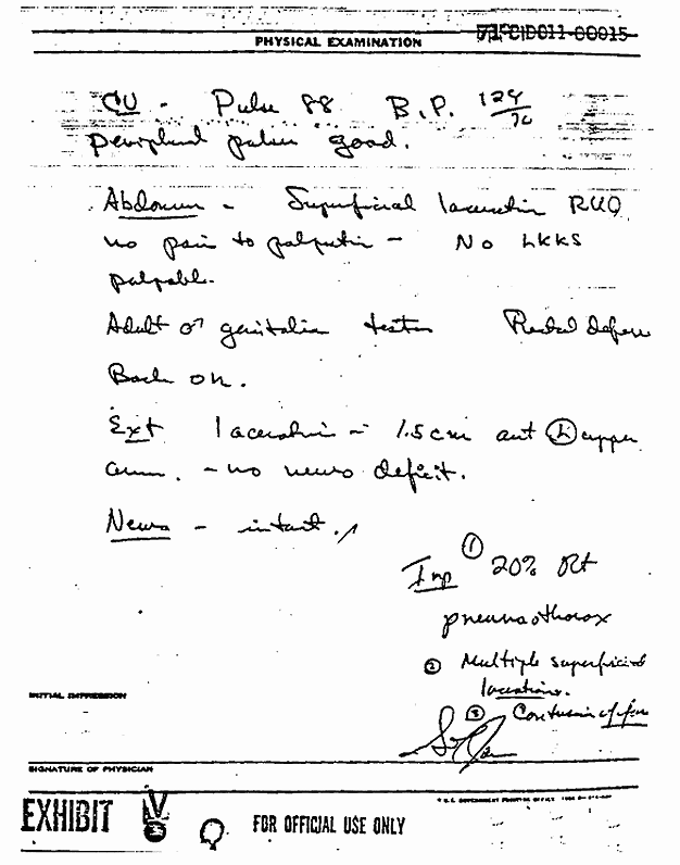 February 26, 1970: Medical reports Feb. 17-26, 1970 re: Jeffrey MacDonald, p. 8 of 11