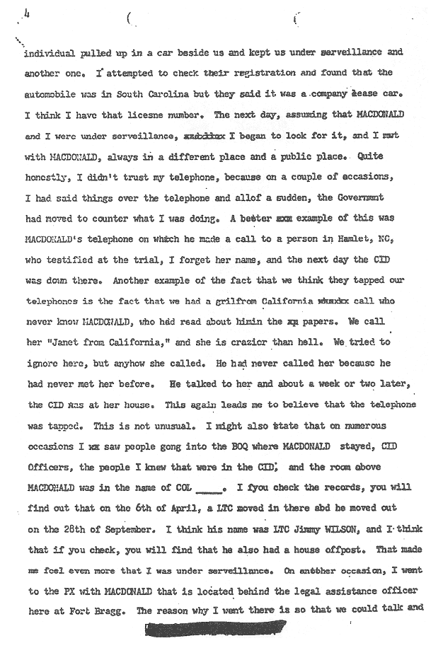 Circa 1970: Undated statement of James Douthat, p. 4 of 13