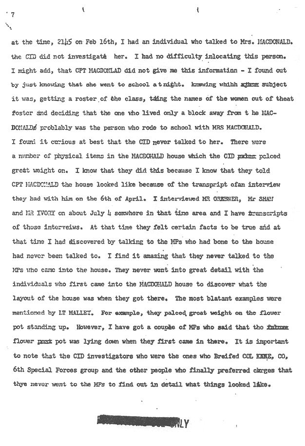 Circa 1970: Undated statement of James Douthat, p. 7 of 13