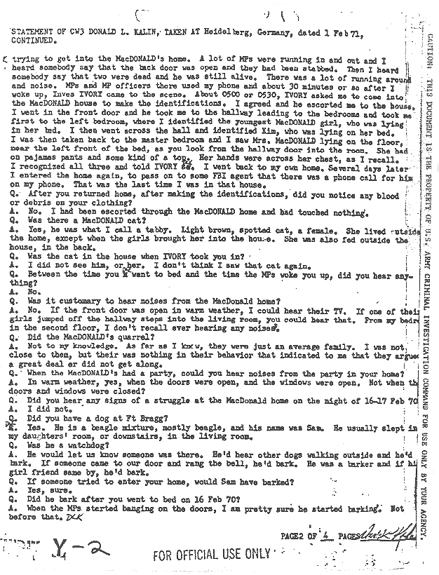 February 1, 1971: Statement of Donald Kalin, p. 2 of 4