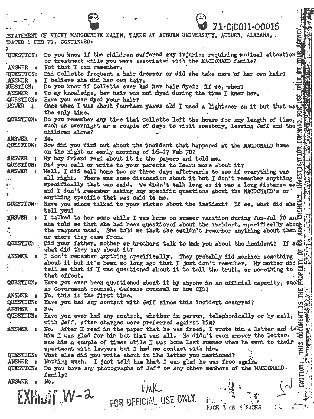 February 1, 1971: Statement of Vicki Kalin, p. 3 of 5