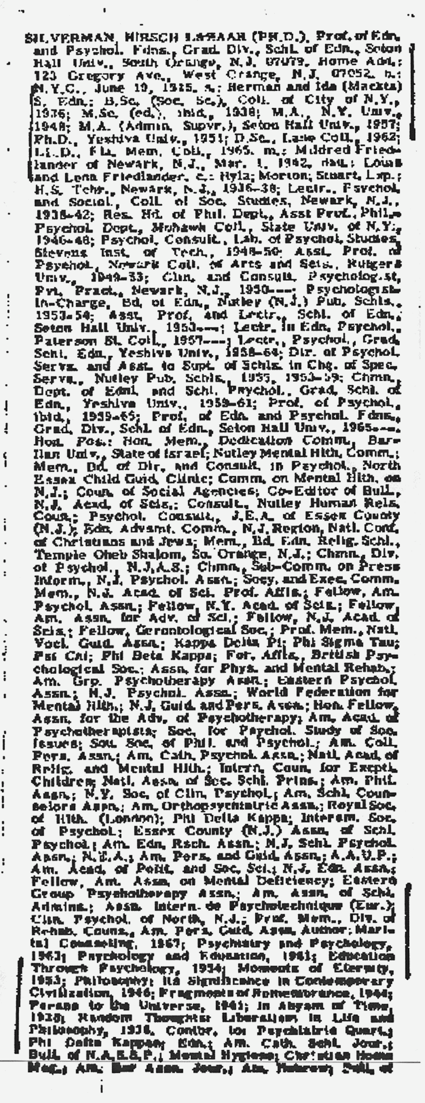 May 17, 1971: Case Progress File and documents re: Drs. Brussel and Silverman, p. 3 of 4