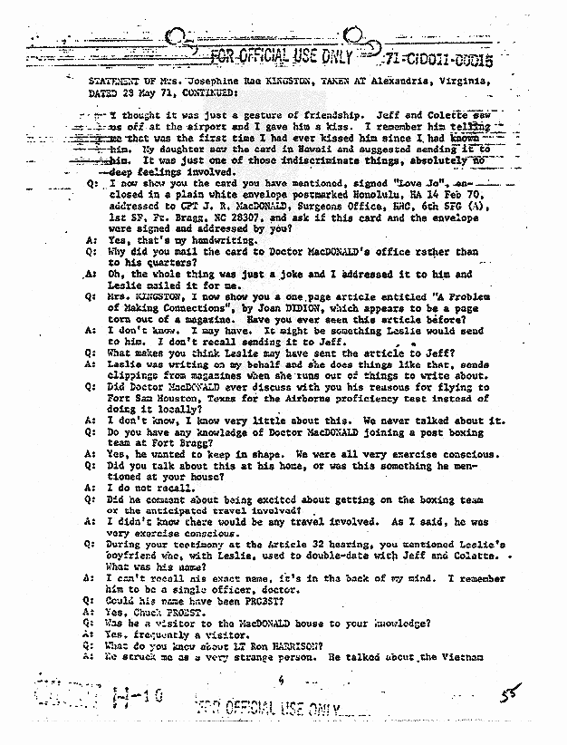 May 28, 1971: Statement of Josephine Kingston, p. 4 of 7