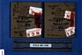 AFDIL Photo depicting two closed slide mailers, one marked 'Q125' one marked 'Q87', both marked '90l03084' and scale marked 'AFDIL# 99C-O438'